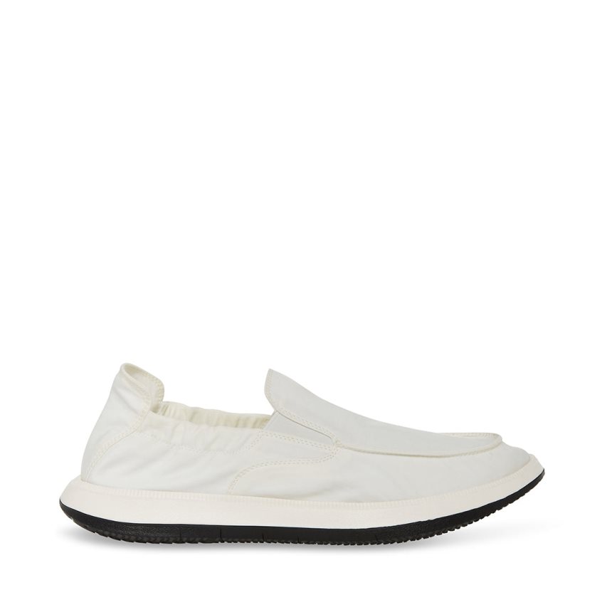 White Steve Madden Sonny Men\'s Loafers | PH 1069HTJ